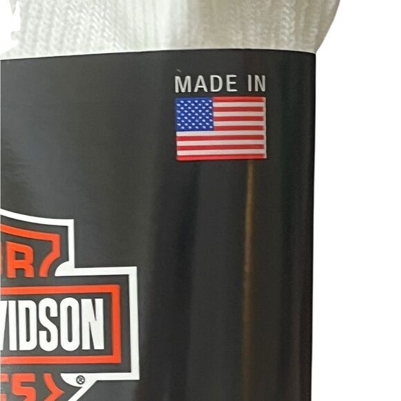 Harley-Davidson Varsity Letter H-D Riding Socks, 2 Pairs, Size L, NWT - Picture 8 of 9